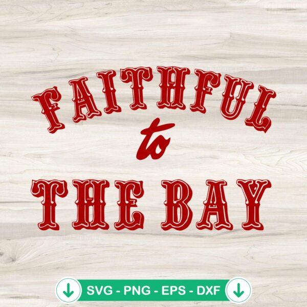 49ers Faithful svg file for Cricut cutting machine