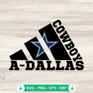 Dallas Cowboys SVG file for Cricut cutting machine