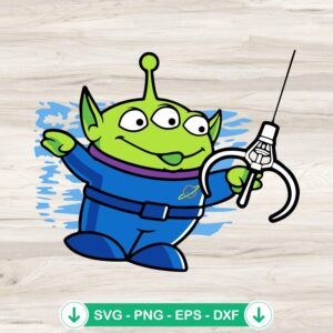 Aliens Toy Story Nirvana Nevermind SVG file for Cricut and cutting machines