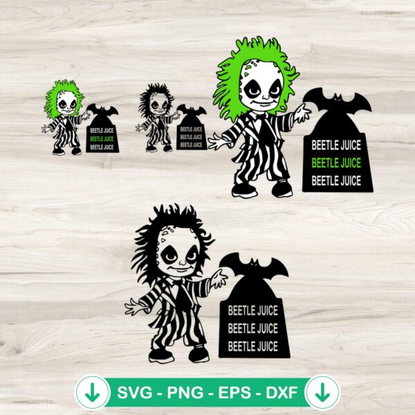 Baby Beetlejuice SVG file, cricut svg, cutting file