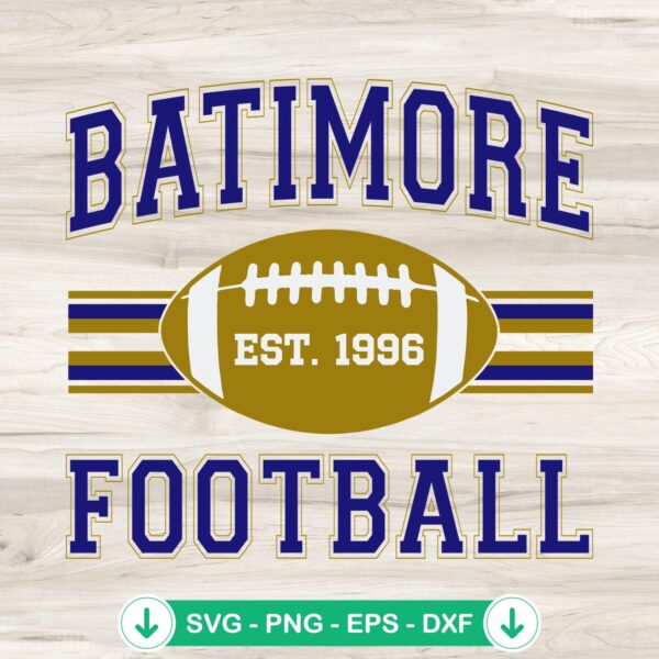 Baltimore Ravens Football SVG file, cricut svg, cutting file