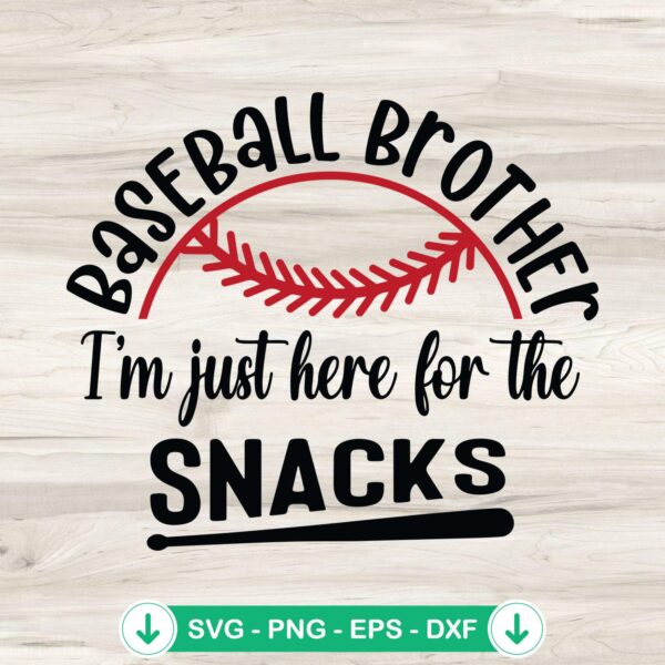 Baseball Brother SVG file, cricut cut file for DIY projects