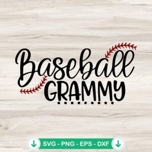 Baseball Grammy SVG file, cricut svg cut file
