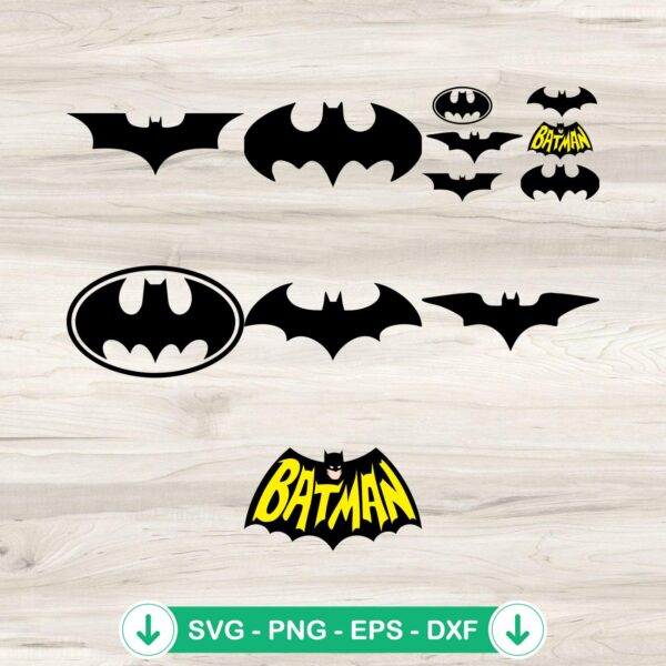 Batman Logo SVG file, Cricut SVG cut file for Batman logo