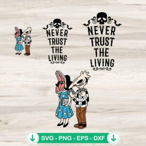 Beetlejuice SVG file bundle for shirts with sandworm cut files