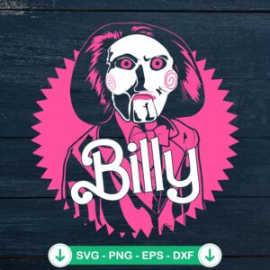 Billy the Puppet SVG file for Cricut cutting machine
