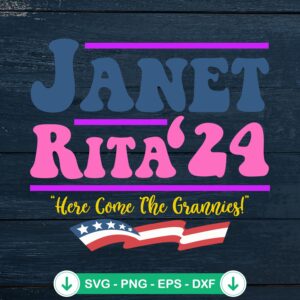 Bluey Janet And Rita 2024 SVG file for Cricut and cutting machine