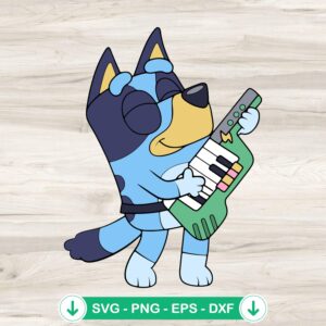 Bluey Piano SVG file for Cricut and cutting machine