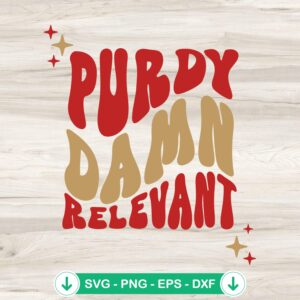 Brock Purdy SVG file for Cricut and Silhouette cutting machine