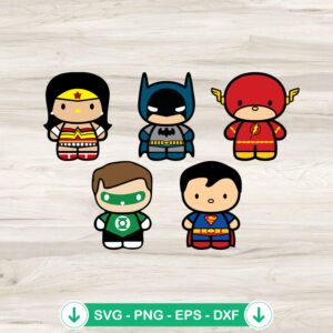 Bundle-Hello-Kitty-DC-Comics-SVG.jpg Hello Kitty DC Comics svg file for cricut cutting file