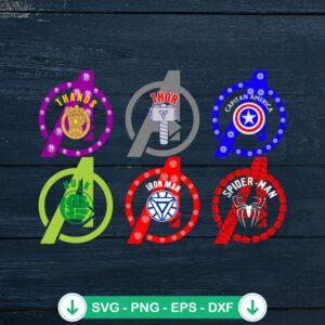 Avengers Logo SVG file for Cricut and cutting machines