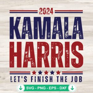 Cricut 2024 Kamala Harris SVG file for cutting machines