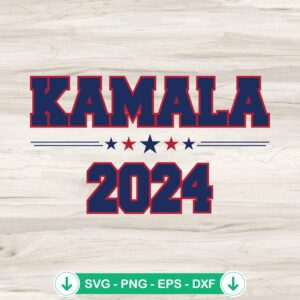 Cricut Kamala 2024 SVG file for cutting machines