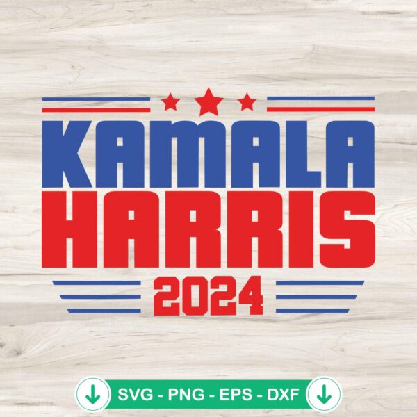 Cricut Kamala Harris 2024 svg file for cutting machine