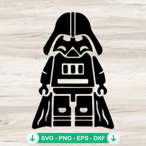 Darth Vader Silhouettes SVG file for cutting machines
