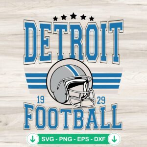 Detroit Lions Super Bowl LVIII SVG file, cricut svg cutting file