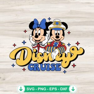 Disney Cruise Mickey Mouse svg file for cutting machine