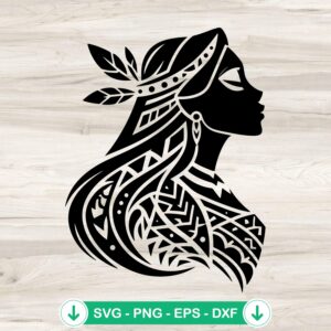 Disney Mulan Mandala Art SVG file for cutting machine