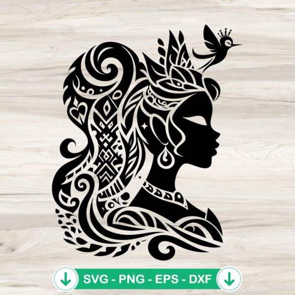 Elena Mandala svg file for Cricut, cutting file