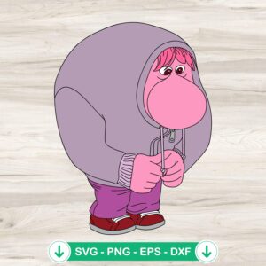 Embarrassment SVG file for Inside Out 2, cricut svg cut file