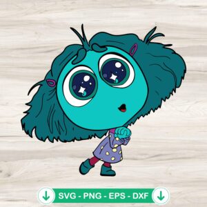 Envy Inside Out 2 svg file for cricut, silhouette cutting file