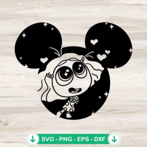 Envy SVG file for Inside Out 2, cricut svg cutting file