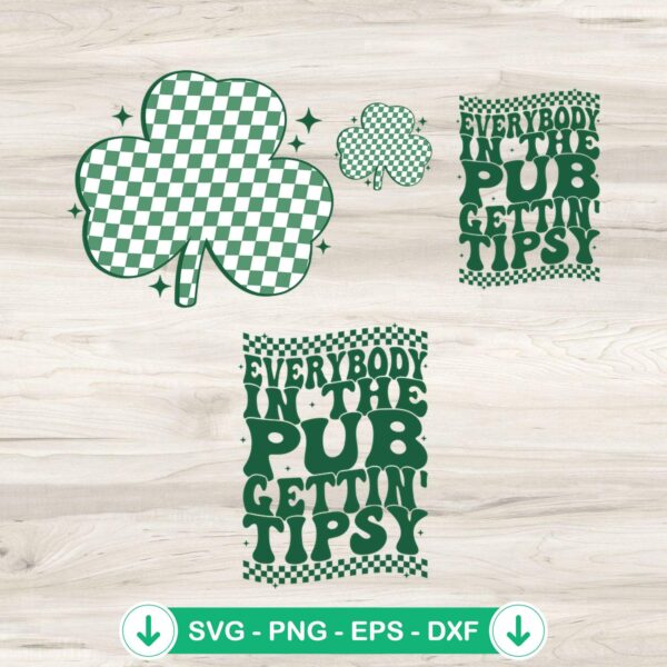 Lucky Shamrock SVG file for Cricut and DIY projects