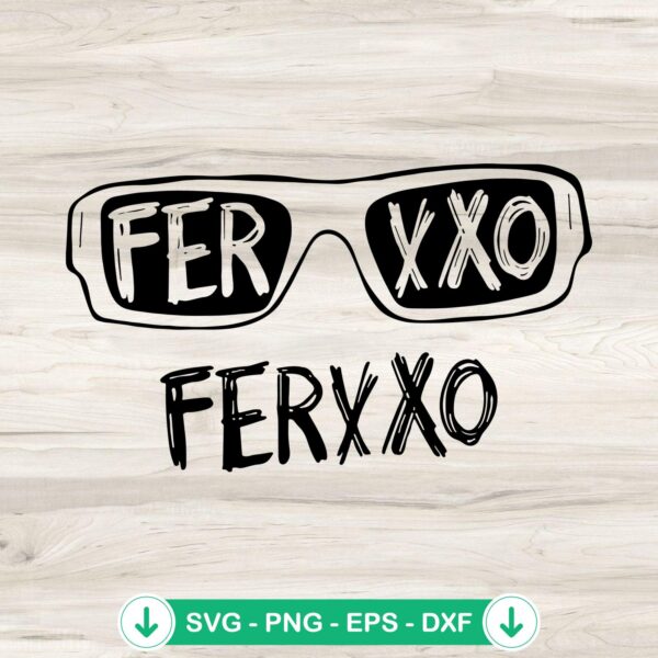 Ferxxo sunglasses SVG file - Cricut cutting file
