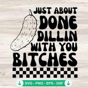Funny Pickle SVG file for Cricut cutting machine