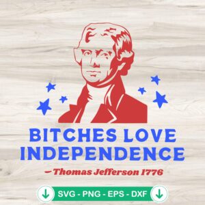 Funny Thomas Jefferson SVG file for Cricut, cut files