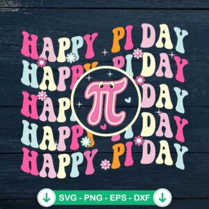 Happy Pi Day svg file for Cricut, cutting file for DIY crafts