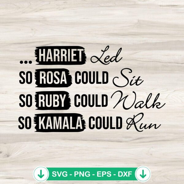 Harriet Led SVG file for cricut svg and cutting file