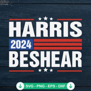 Harris Beshear 2024 SVG file for Cricut cutting machine