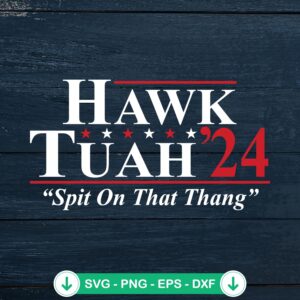 Hawk Tuah SVG file for Cricut, cutting file for DIY crafts