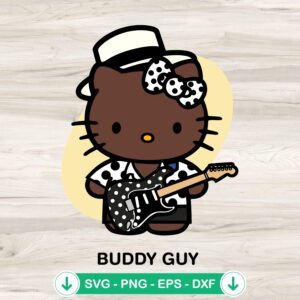 Hello Kitty Buddy Guy SVG file for Cricut cutting machine