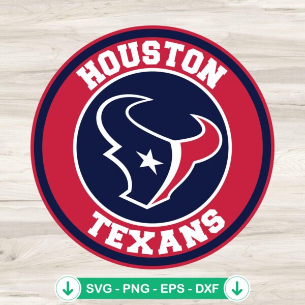 Houston Texans logo svg file for cricut cutting machine