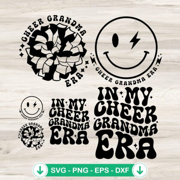 In My Cheer Grandma Era SVG file for cutting machines