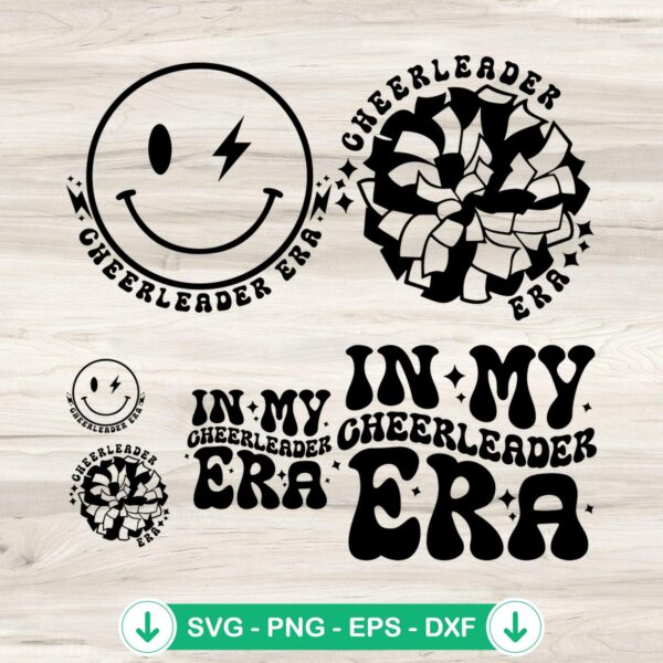 In My Cheerleader Era SVG file for Cricut cut file designs