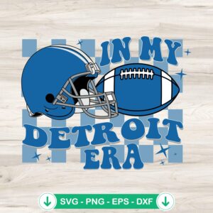 In My Detroit Era SVG file for Cricut and DIY projects