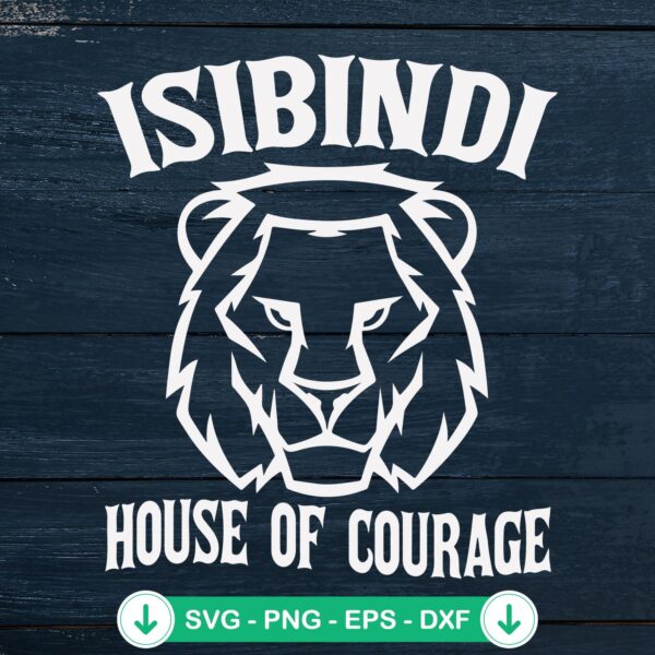 Isibindi House of Courage svg file for cutting machines