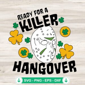 Jason Voohees Patrick Day SVG file for cutting machines