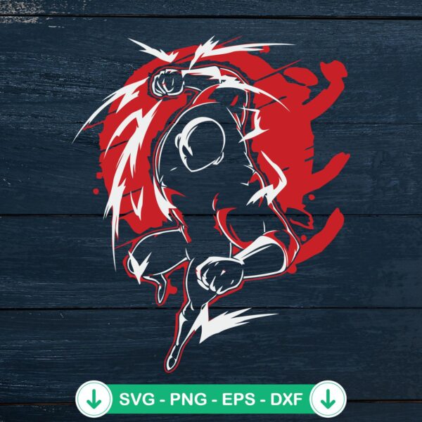 Jiren Dragon Ball SVG file for cutting machines