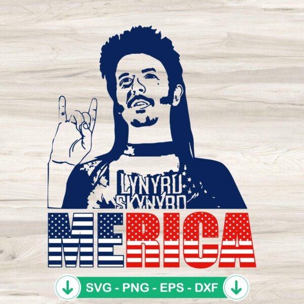 Joe Dirt Merica SVG cut file for Cricut and cutting machines