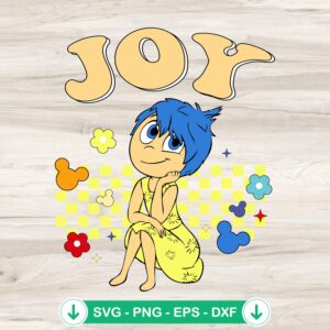 Joy SVG file, cutting file for Cricut and DIY projects