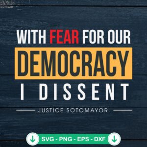Justice Sonia Sotomayor SVG file for cutting machine