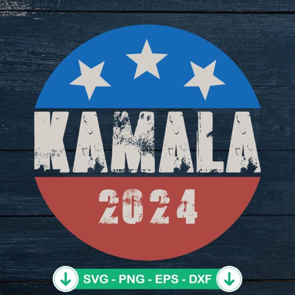 Kamala Harris 2024 svg file for cricut svg cutting file