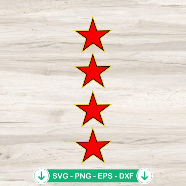 Kansas City Chiefs Star SVG file for cutting machine