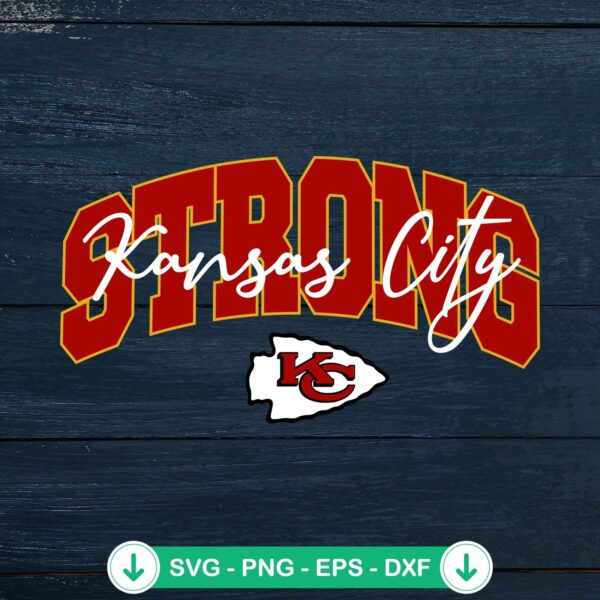 Kansas City Strong SVG file for Cricut, cut file