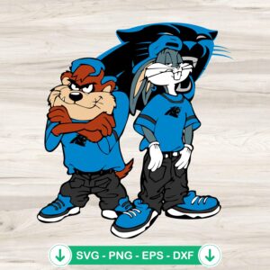Looney Tunes Tasmanian Devil Bugs Bunny SVG file for Cricut