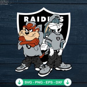 Looney Tunes SVG file featuring Tasmanian Devil and Bugs Bunny